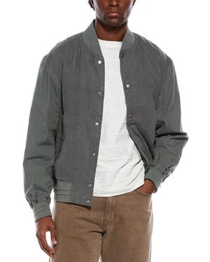 Rag & Bone Leo Linen Souvenir Jacket - Gray