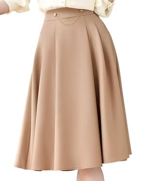 VERA DOLINI Skirt - Natural