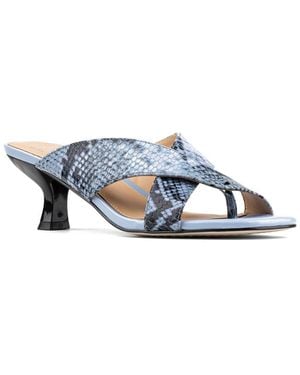 Donald J Pliner Kaysha Leather Sandal - Blue