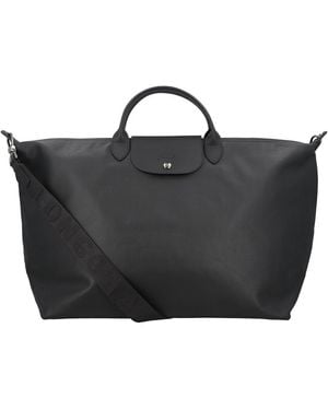 Longchamp Le Pliage Xtra Leather Tote - Black