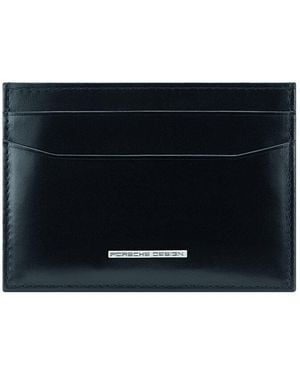 Porsche Design Porsche Classic Leather Card Holder - Black