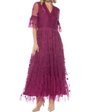 Tolani Carley Maxi Dress - Purple
