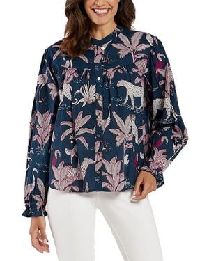 Jude Connally Lorraine Pullover Top - Blue