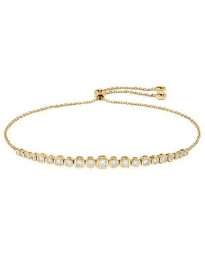 H.J. Namdar 14K 0.56 Ct. Tw. Diamond Bolo Bracelet - White