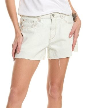 DL1961 Zoie Vapor Relaxed Short - White
