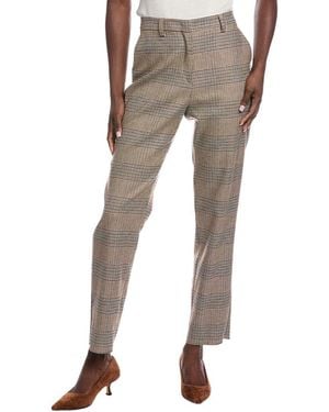 Etro Lily Wool-Blend Pant - Natural