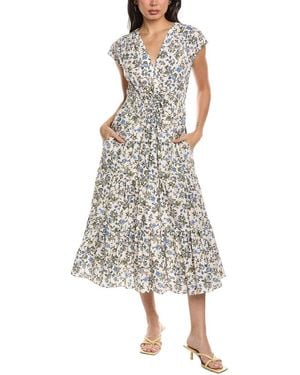 10 Crosby Derek Lam Fatima A-Line Dress - White