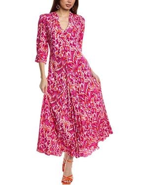 Walker & Wade Daphne Midi Dress - Pink
