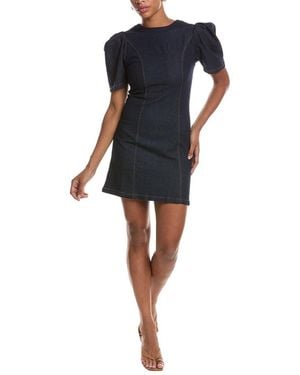 Estellina Denim Mini Dress - Blue