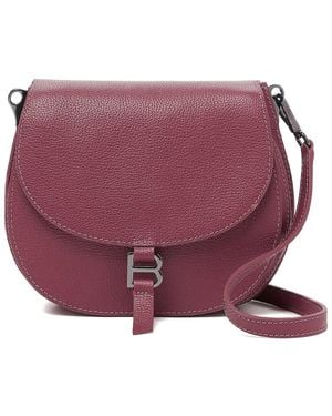 Botkier Baxter Saddle Leather Crossbody - Purple