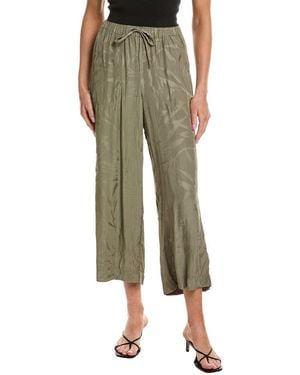 Splendid Print Palazzo Pant - Green
