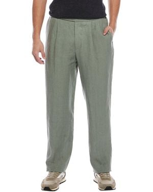 Todd Synder X Champion Linen Side Tab Trouser - Green