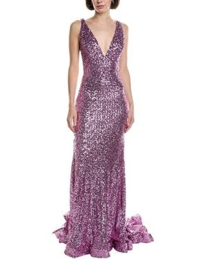Jovani Sequin Gown - Purple
