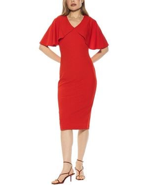 Alexia Admor Novi Sheath Dress - Red