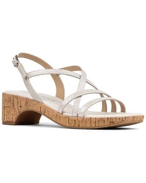 Donald J Pliner Rosalie Leather Sandal - Metallic
