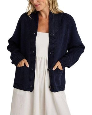 FASHION FLORIDA Cardigan - Blue