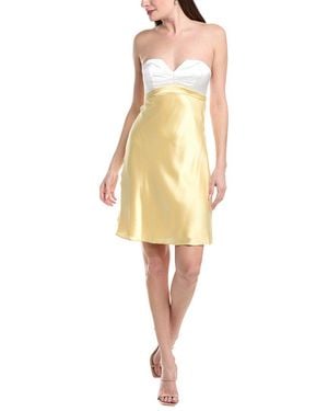 Issue New York Sleeveless Mini Dress - Yellow