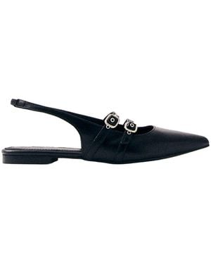 Alohas Wren Leather Ballet Flat - Blue