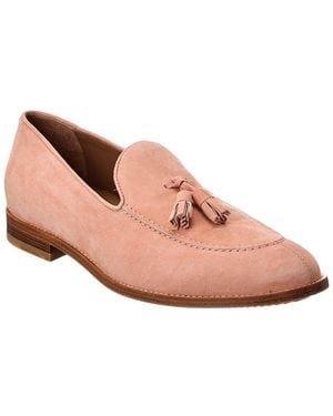 Isaia Suede Loafer - Pink