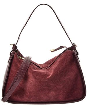 Isabella Rossetti Brooke Suede Bag - Red