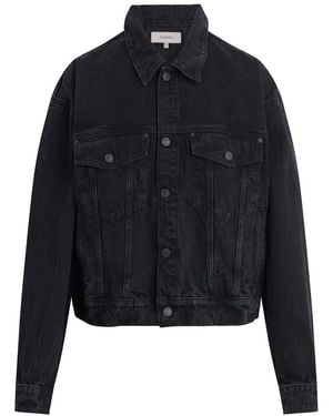 Hudson Jeans Brea Swing Trucker Jacket - Blue