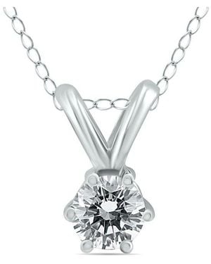 Diamond Select Cuts 14K 0.23 Ct. Tw. Diamond Necklace - White