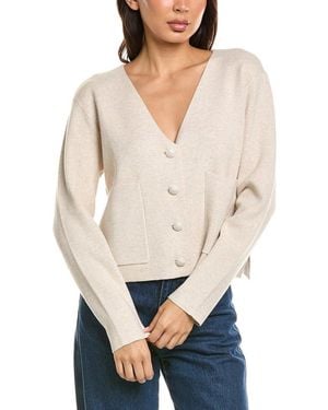 Splendid Libby Cropped Cardigan - Natural