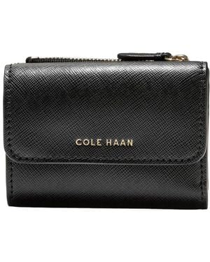 Cole Haan Essential Compact Leather Wallet - Black