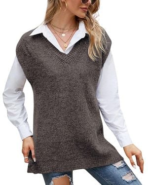 Caifeng Vest - Grey