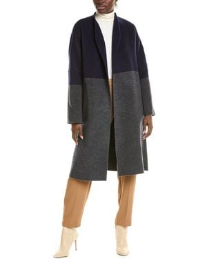 Lafayette 148 New York Ryland Wool & Cashmere-Blend Coat - Black