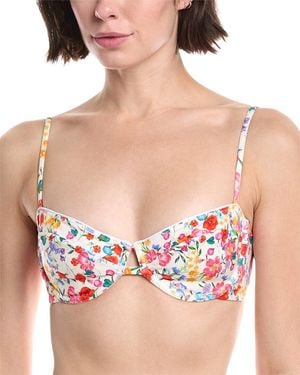 La Porte Fonda Underwire Bikini Top - Pink