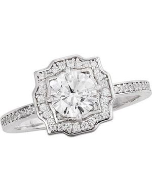 Savvy Cie Cz Solitaire Ring - White