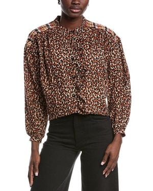 ANNA KAY Salvat Chemise Top - Black