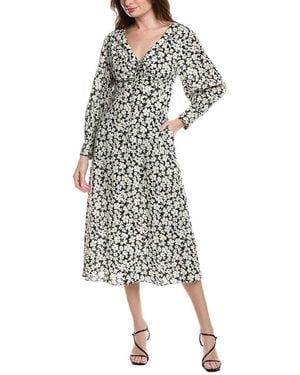 Rebecca Taylor Paige Fleur Maxi Dress - White