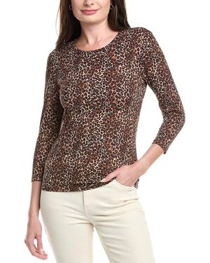 J.McLaughlin Signature T-Shirt - Brown