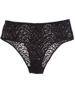 Wolford Hiphugger Retro Brief - Black