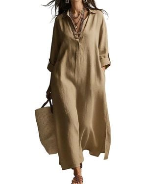 ENJOY PETRA Olivia Taylor Maxi Dress - Natural
