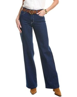 L'Agence Clayton High-Rise Wide Leg Jean - Blue