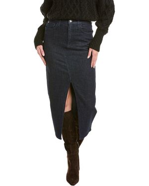Hudson Jeans Midi Skirt - Black