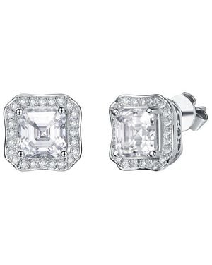 Genevive Jewelry Stud Earrings - Metallic
