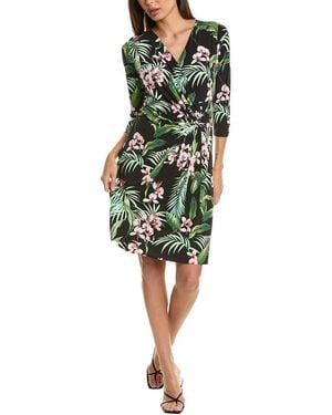 Tommy Bahama Clara Atlantic Orchid Wrap Dress - Green