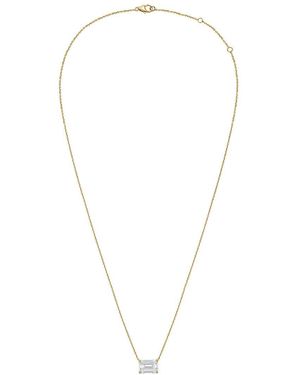 Diana M. Jewels Diana M. 14K 10.00 Ct. Tw. Lab-Grown Diamond Pendant Necklace - Multicolour