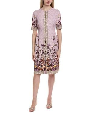 Teri Jon Mini Dress - Red