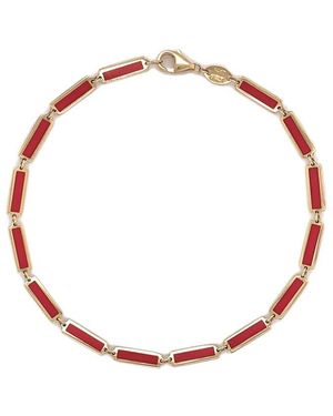 Sabrina Designs 14k Coral Bar Bracelet - White