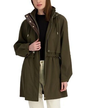 Tahari Diana Softshell Anorak - Green