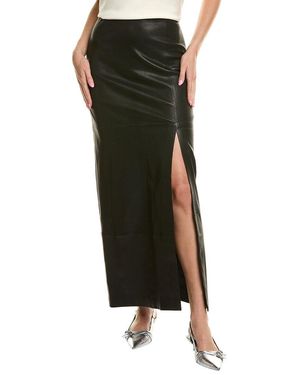 Rag & Bone Ilana Stretch Leather Skirt - Green