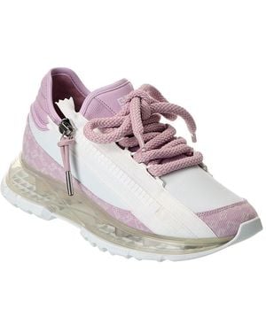Givenchy Spectre Canvas & Leather Trainer - Pink