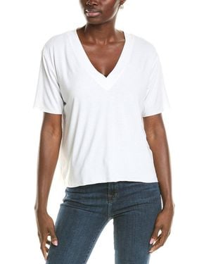 Splendid V-Neck T-Shirt - White