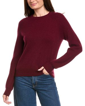 Kier + J Kier + J Wool & Cashmere-Blend Jumper - Red