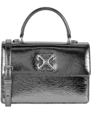 Off-White c/o Virgil Abloh Leather Biker Tire Shoulder Bag
